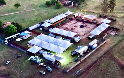 Aracanguá Rodeio Show arrecada alimentos para a Santa Casa de Araçatuba