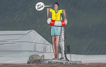 Charge: Vai Brasil!