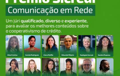 Prêmio Sicredi Comunicação em Rede reúne grandes nomes do jornalismo brasileiro em seu júri