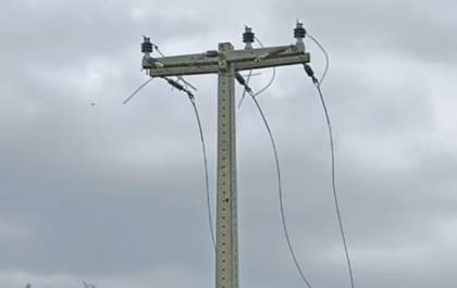 Furto de fios deixa propriedades rurais sem energia elétrica em Araçatuba e Guararapes