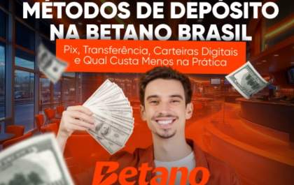 Métodos de Depósito na Betano Brasil: Pix, Transferência, Carteiras Digitais e Qual Custa Menos na Prática