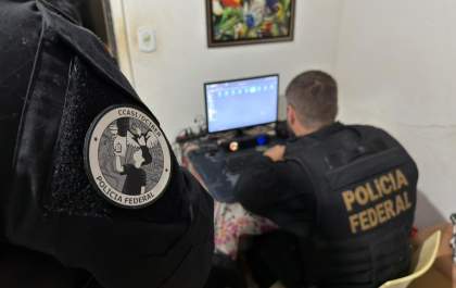 Operação da Polícia Federal prende suspeito por armazenamento de material de abuso sexual infantojuvenil