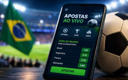 Mercado brasileiro de apostas atrai novas operadoras internacionais durante a fase eliminatória da Copa