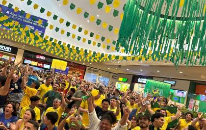 Shopping Três Lagoas se consolida como palco da Copa na região