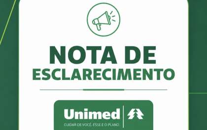 Unimed se manifesta sobre situação que envolveu prefeito e médico durante atendimento a paciente
