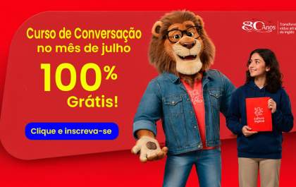 Curso conversação GRÁTIS Oportunidades não esperam. Seu futuro também não.