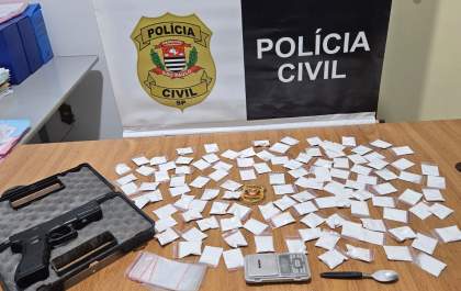 Polícia Civil de Coroados prende 5 investigados por tráfico de drogas