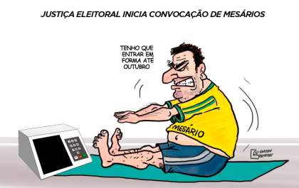 Charge: Se prepara pra convocação