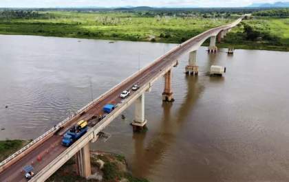 Ponte sobre o Rio Paraguai em Porto Morrinho terá interdição total de duas horas neste domingo