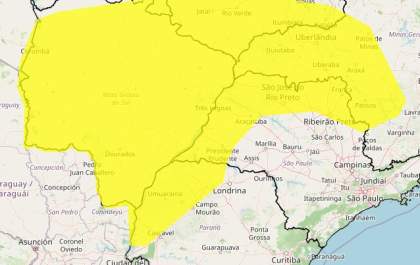 Inmet emite alerta de baixa umidade para Três Lagoas nesta terça-feira