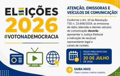TRE-MS convoca veículos de comunicação para atualização de cadastro
