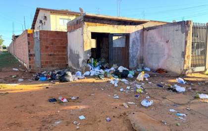 Novo Oeste recebe mutirão de limpeza da Prefeitura