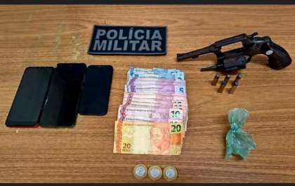 PM apreende revólver após adolescente ser denunciado pela mãe