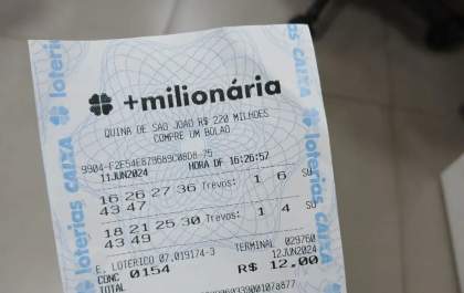 +Milionária acumula novamente e próximo sorteio pode pagar R$ 74 milhões