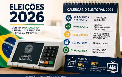 Eleições 2026 entram em nova fase com convenções e campanha eleitoral