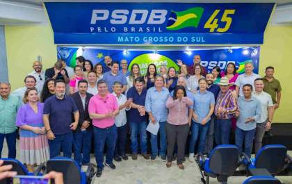 PSDB oficializa candidatos em MS e Três Lagoas terá duas representatividades Eduardo Rocha e Ângelo Guerreiro