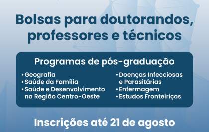 UFMS abre inscrições para bolsas de mobilidade acadêmica e cooperação científica internacional