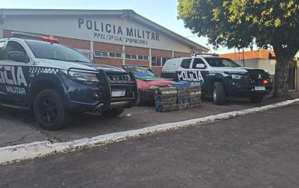 Operação da PM termina com apreensão de 241 quilos de maconha em Brasilândia