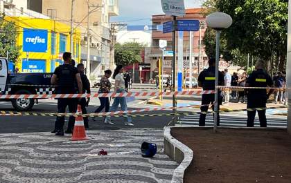 Homem morre após ser baleado por guarda municipal no centro de Araçatuba