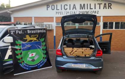 Mais de 326 quilos de drogas são apreendidos durante ação policial em Brasilândia