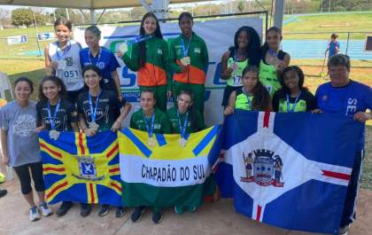 Atletismo de Três Lagoas conquista 3º lugar nos Jogos Escolares