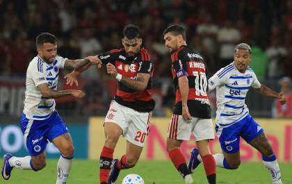 Libertadores tem Palmeiras e clássico Cruzeiro x Flamengo hoje (12)
