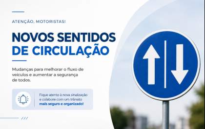 Duas ruas terão novo sentido em Três Lagoas