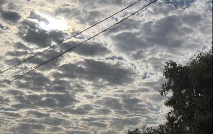 Quinta-feira (13) terá sol entre nuvens e máxima de 34°C em Três Lagoas