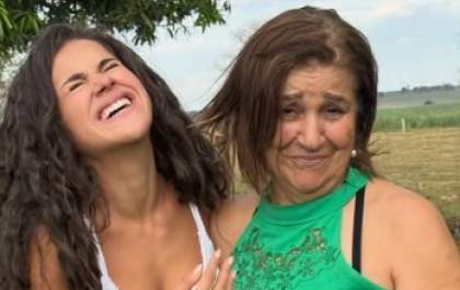 Maisa visita familiares em Andradina e compartilha registros nas redes sociais