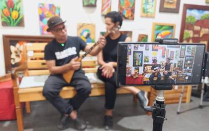 Marcelo, o Homem-Banda, faz da música um recomeço em Três Lagoas