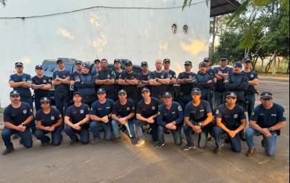 Guardas Municipais de Araçatuba levam experiência operacional e tática a agentes em formação em Catanduva