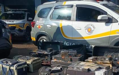 Polícia prende casal e apreende R$ 40 mil em perfumes importados do Paraguai