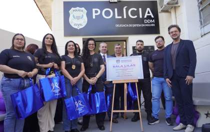 Inaugurada a Sala Lilás da Delegacia da Mulher de Penápolis