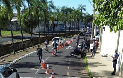 PM apreende mais 13 motos durante operação contra escapamentos barulhentos