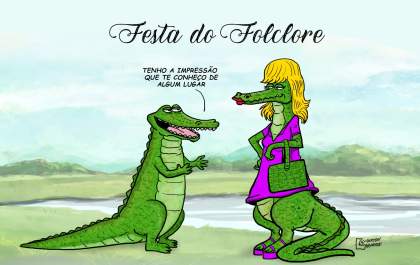 Charge: Festa do Folclore!