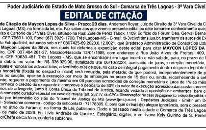 Edital de Citação