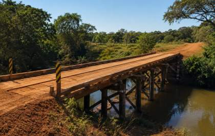 Pontes da região de Três Lagoas terão manutenção de R$ 2,2 milhões