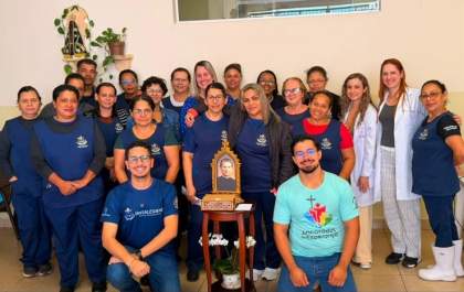 Peregrinação de nicho com a Imagem de Dom Bosco fortalece o carisma no Unisalesiano