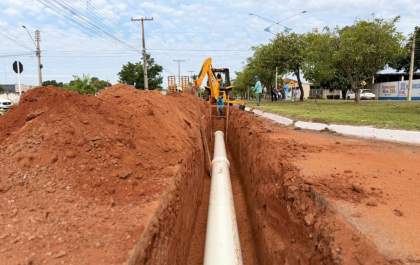 ETE Souza Dias chega a 88% de execução em Três Lagoas