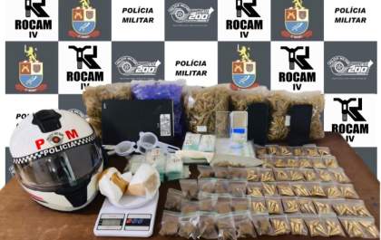 Homem é preso pela PM em Birigui com mais de meio quilo de cocaína