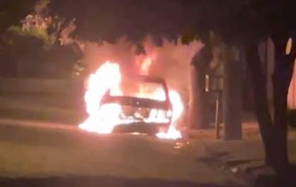 Mulher é presa por incendiar o carro do ex-namorado em Penápolis