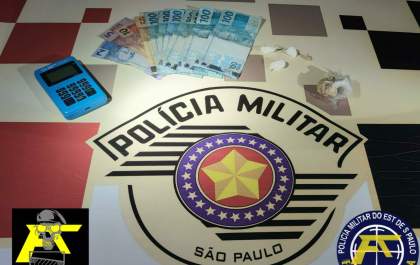 Polícia Militar prende homem por tráfico de drogas em Andradina
