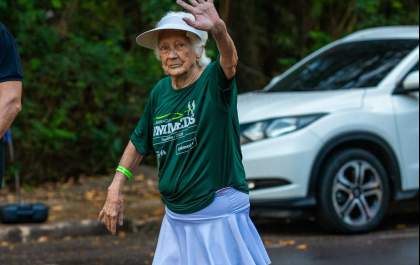 Caminhada arrecada cerca de 1.200 litros de leite