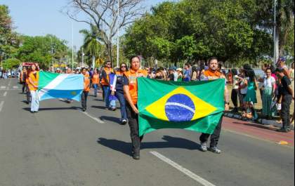 7 de Setembro terá desfile e hasteamento em Três Lagoas