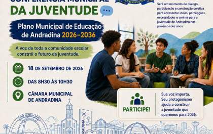 Andradina prepara Conferência Municipal da Juventude