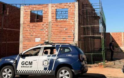 Idoso é preso pela Guarda Municipal de Birigui com 52 peças de andaimes furtadas