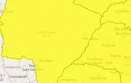 Sexta-feira (4) será de muito calor, com máxima de 37°C em Três Lagoas