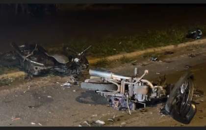 Homem morre em colisão de moto com motoneta em Penápolis