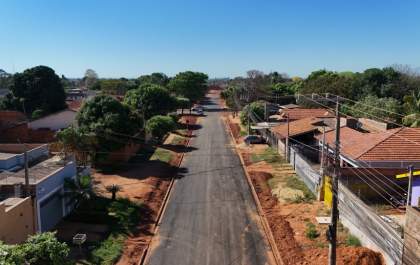 Rua no Jardim Maristela é recuperada após danos causados pelas chuvas