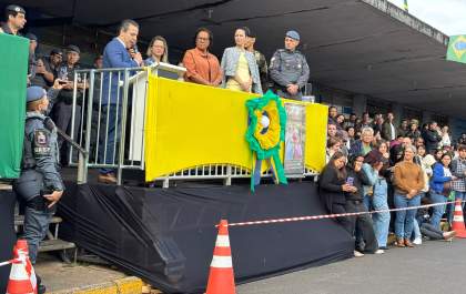 Prefeito de Araçatuba destaca o incentivo à doação de órgãos em discurso do 7 de Setembro